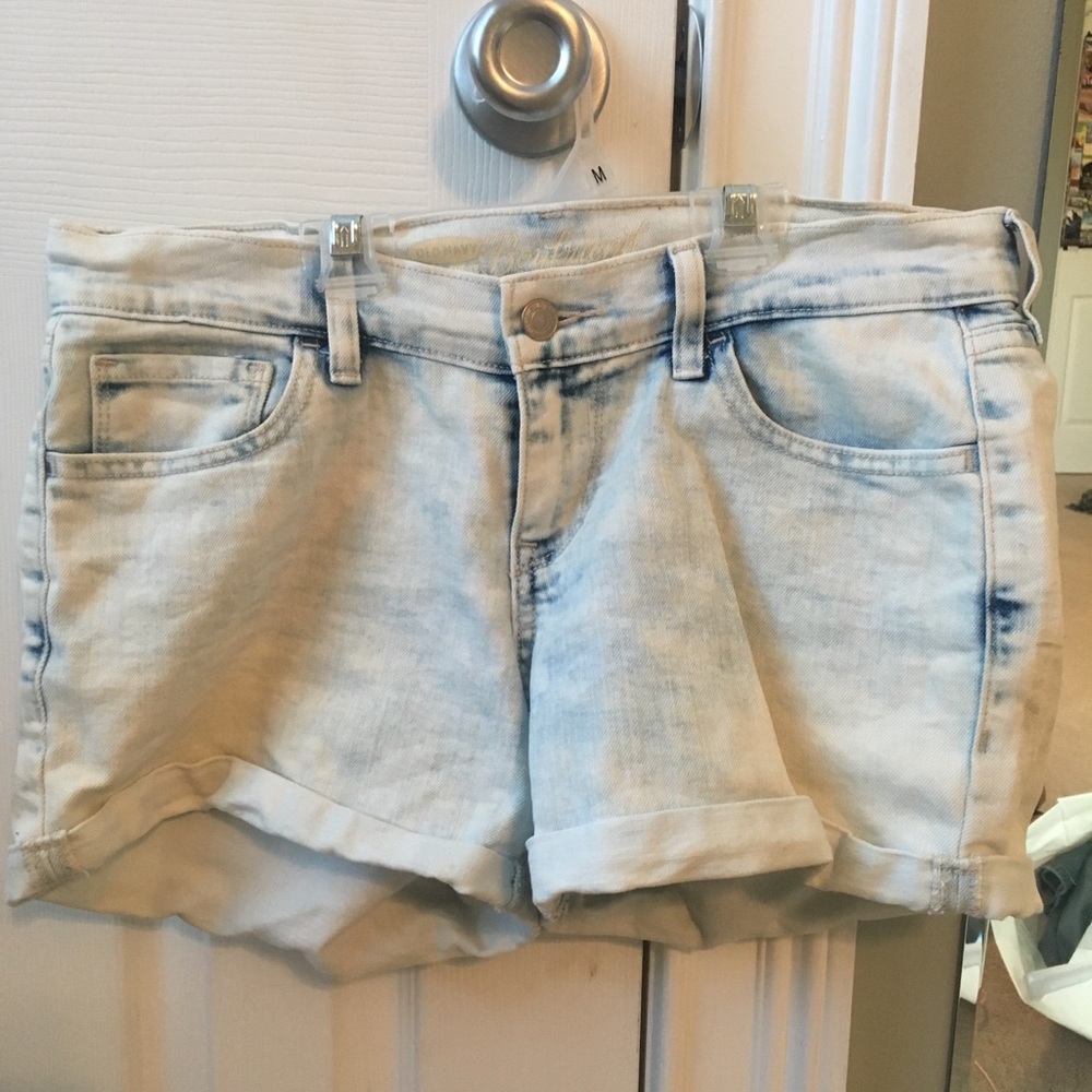 Old Navy Acid Wash Boyfriend Shorts